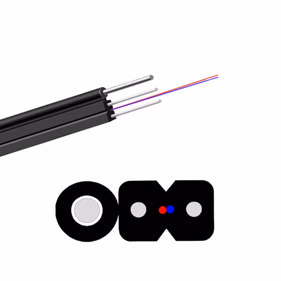 FTTH Bow-Type Fiber Optic Drop Cable G652D Sc-Sc Sm 9/125 Fiber Optic Patchcord